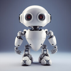 Futuristic AI Robot for Everyday Assistance made with Generative AI