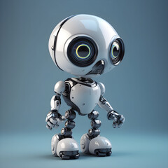 Futuristic AI Robot for Everyday Assistance made with Generative AI