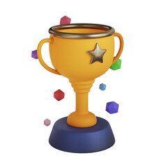 Thropy cup 3d