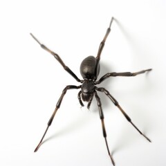 spider isolated on white background