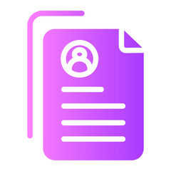 portfolio gradient icon