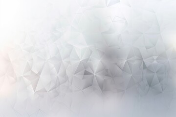  a white abstract background with a lot of small triangles in the middle of the image and a blurry background to the right of the image.  generative ai