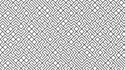 Pattern Abstract vector background design with maze isolated mosaic texture. 