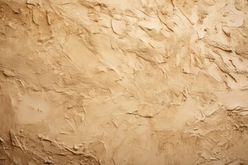  a wall that has some dirt on it and a clock on the side of the wall with a clock on the side of the wall.  generative ai
