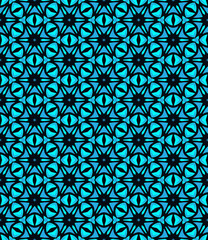 Multi color seamless abstract pattern. Background and backdrop. Multi Colored. Colorful ornamental design. Colored mosaic ornaments. Vector graphic illustration. EPS10.