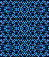 Multi color seamless abstract pattern. Background and backdrop. Multi Colored. Colorful ornamental design. Colored mosaic ornaments. Vector graphic illustration. EPS10.