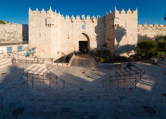 Jerusalem: Damascus gate of Old City