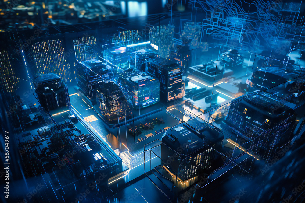 Poster a mesmerizing cyber security backdrop, emphasizing the critical role of robust data protection in a 