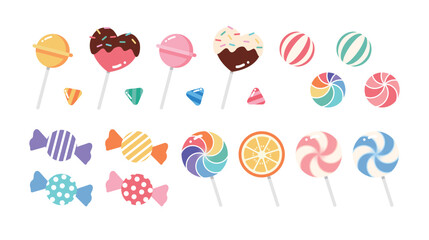 candy and lollipop