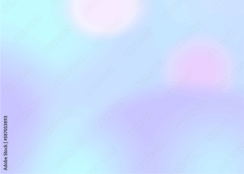 Poster abstract vector pastel background with blur effect.