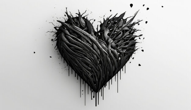 Black Heart Images – Browse 1,839 Stock Photos, Vectors, and