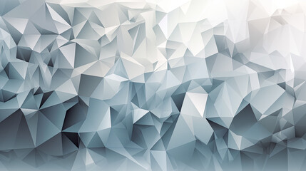 Fototapeta premium Vector abstract gray, triangles background. - Generative Ai - Pattern, shape, design, graphic, modern, contemporary, creative, digital, minimalistic, future.