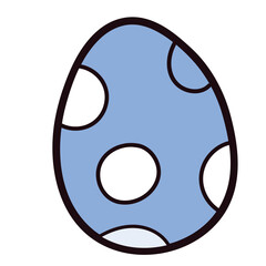 Happy Easter element set of funny rabbit animals, eggs and floral decoration in cute cartoon style. Flat hand drawn icon