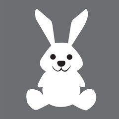 easter bunny with a background