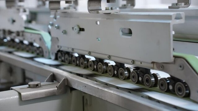 Paper submission. Printing house. Offset printing process. Perforation of printed paper. Paper creasing