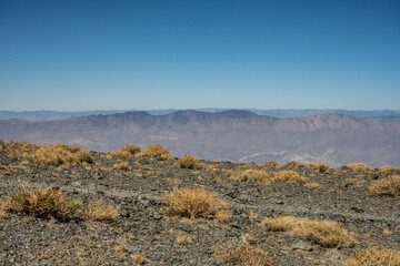 Rugged Mountain Ridges Of Death Valley