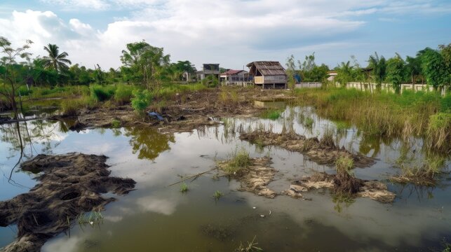 Social issues. Consequences of wetland destruction on the health of nearby communities, such as increased flooding or loss of biodiversity. Generative ai.