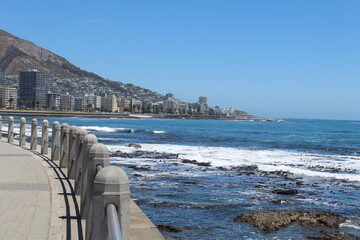 Beach view, Greenpoint, Cape Town, South Africa