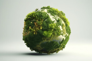 Happy Earth Day. Save the Environment, Save the Planet.  Generative AI