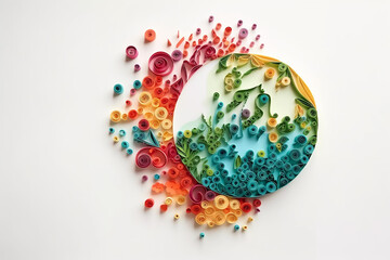 Happy Earth Day. Save the Environment, Save the Planet.  Generative AI