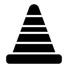 cone glyph icon