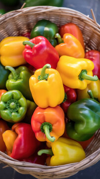 A assortment of Bell Peppers