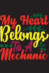 my heart belongs to a Mechanic