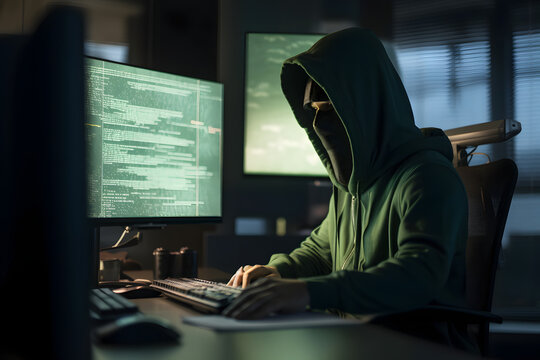 Cybercrime and Hacking, made with generative AI