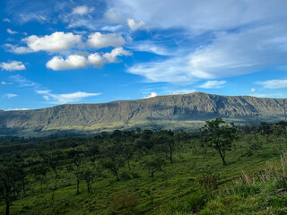 landscape with clouds