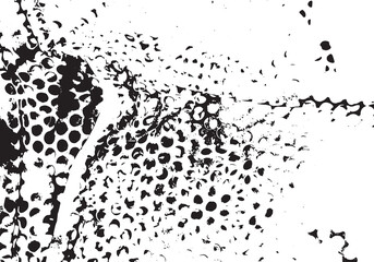 Rustic grunge texture with grain and stains. Abstract noise background. PNG graphic illustration with transparent background.