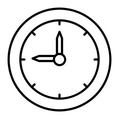 Timing Outline Icon