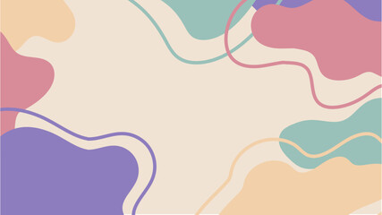 Modern abstract creative pastel background minimal tends style with copy space 