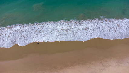 Foto de drone praias alagoanas