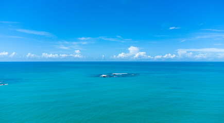 Foto de drone praias alagoanas