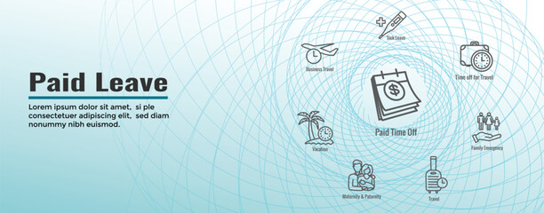 Paid Family Leave Benefits - PFL Benefits include sick time, paid time off, vacation benefits, death in the family, maternity and paternity leave, and other PTO