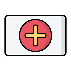 Story Post Line Color Icon