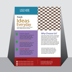 a bundle of  templates of a4 flyer template, modern template, in red color, and modern design, perfect for creative professional business