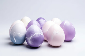 Easter Egg Delight: Lavender-Colored Eggs for Your Spring Celebration
