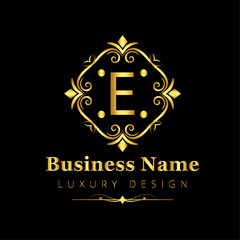 E-font logo for brand or website