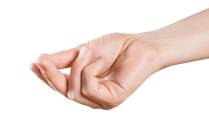 Hand gesture cut out