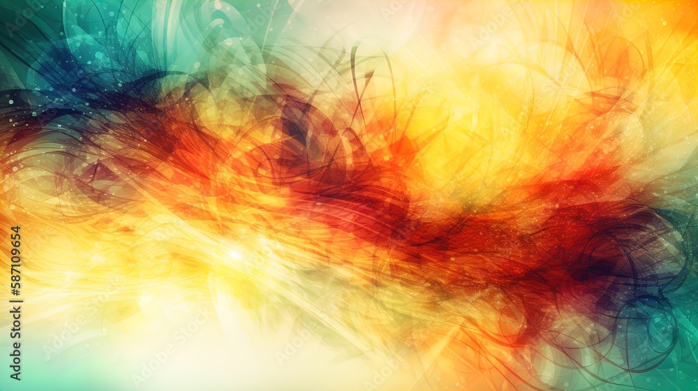 Poster modern abstract background with ample copyspace in 8k created with generative ai technology