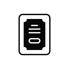 Greetings Card icon. Suitable for Web Page, Mobile App, UI, UX and GUI design.