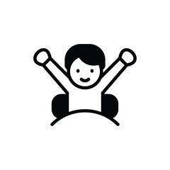 Wake Up icon. Suitable for Web Page, Mobile App, UI, UX and GUI design.