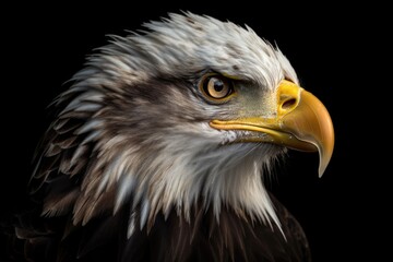 Obraz premium The Bald Eagle. Generative AI