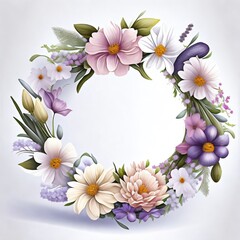  flower wreath