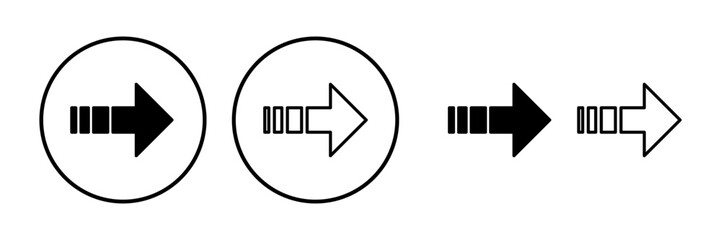 Arrow icon. Arrow symbol. Arrow icon for your web design.