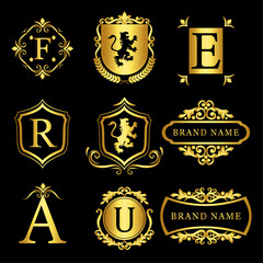 Luxury logo design package