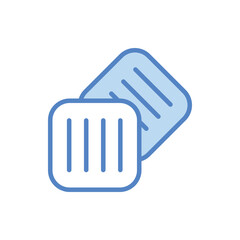 Biscuit icon. Suitable for Web Page, Mobile App, UI, UX and GUI design.