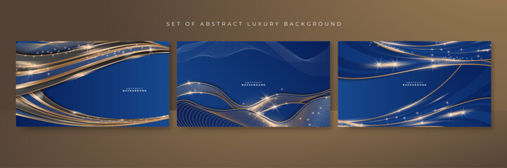 Vector golden abstract background luxury vector design