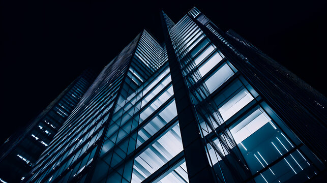 Abstarct architecture concept background. Minimalistic wallpaper. Generative AI